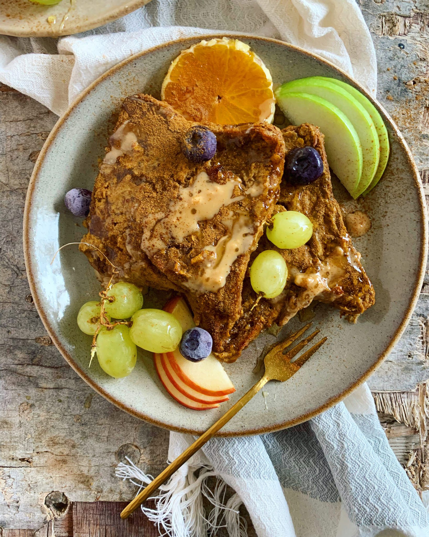 Baked Pumpkin Spice French Toast