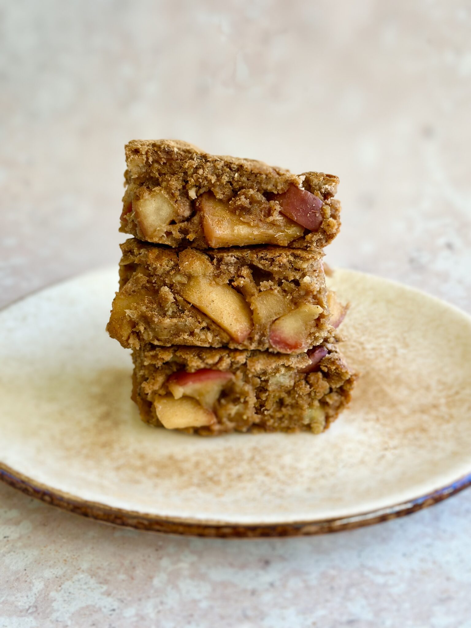 Apple Brownies με καραμελωμένα μήλα